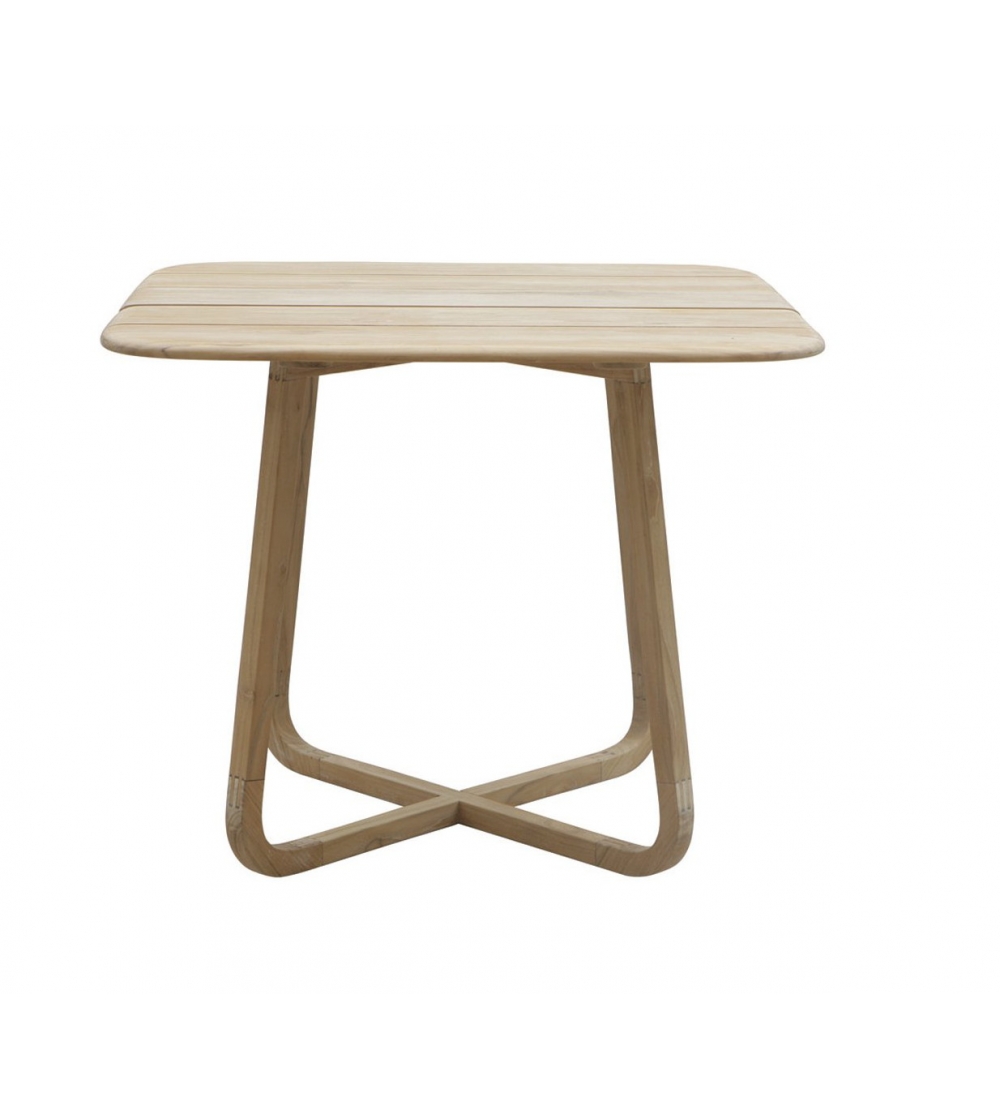 Mesa Cuadrada Plegable Pebbles - Il...
