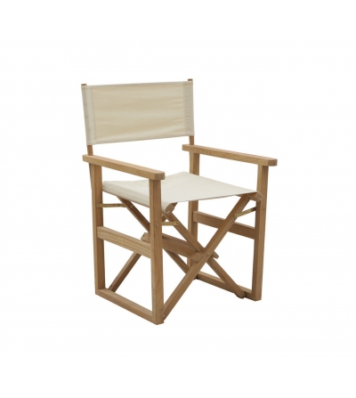 Silla Regista Con Tejido - Il Giardino Di Legno