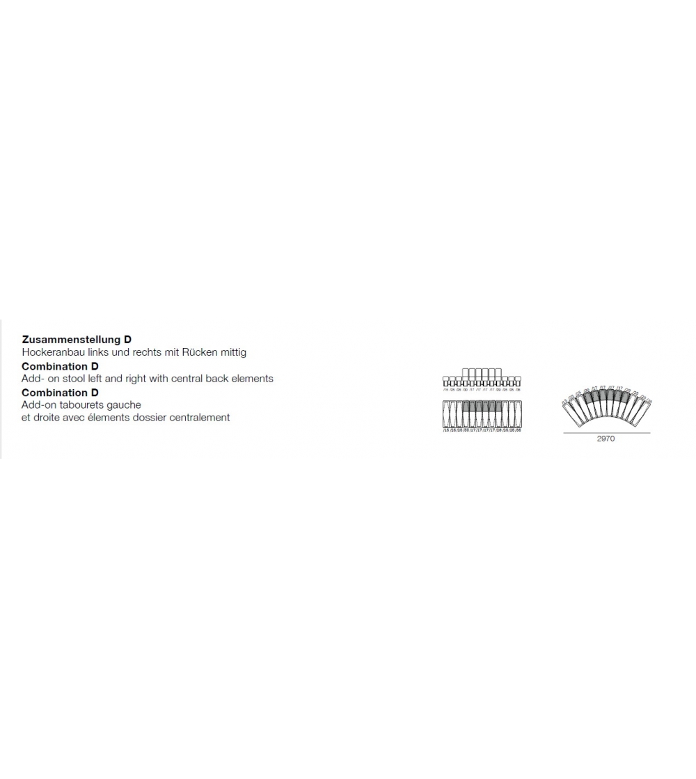 De Sede - DS-600 Modularer Sofa