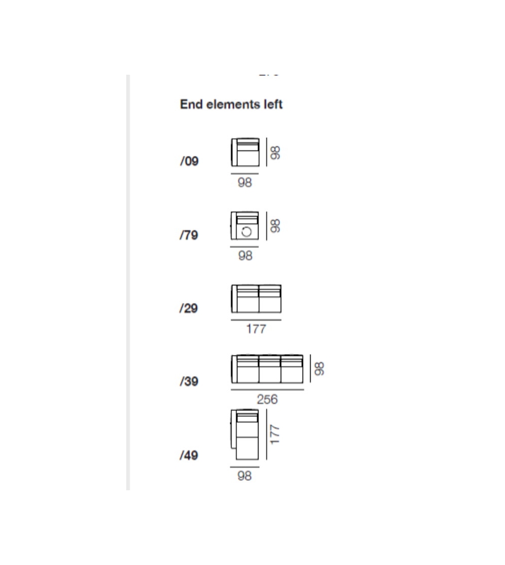 Sofá Modular DS-247 - De Sede