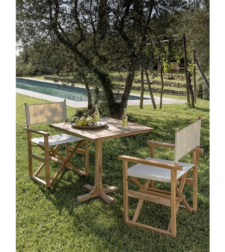 Table Carrée Regista Bistrot - Il Giardino Di Legno