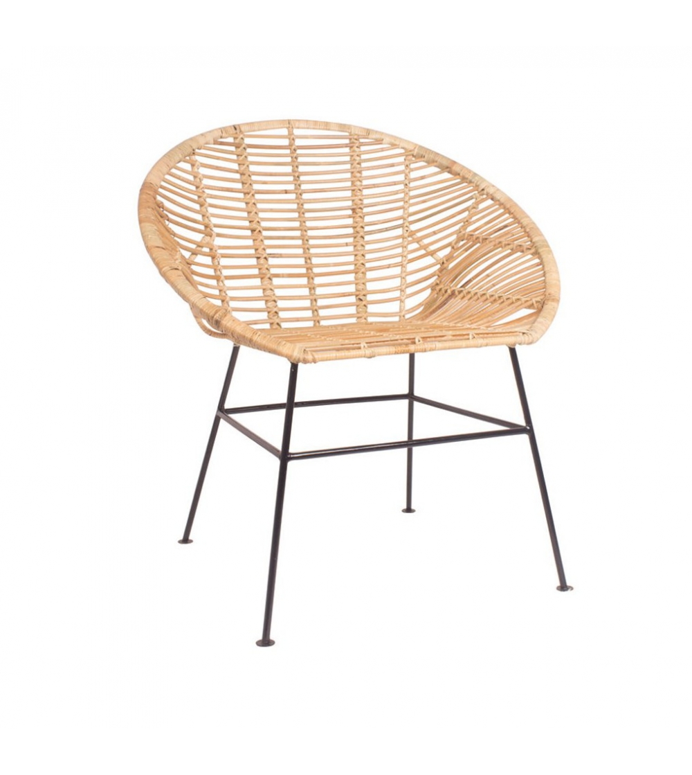 Remix Rattan Stuhl - Il Giardino Di Legno