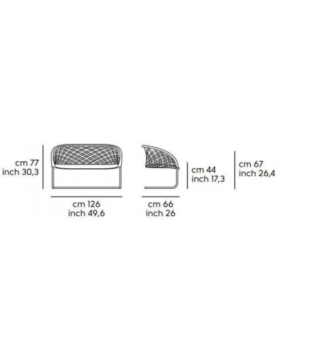 Midj - P47 DV M TS-CU Sofa