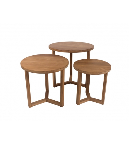 Remix Runder Couchtisch - Il Giardino Di Legno