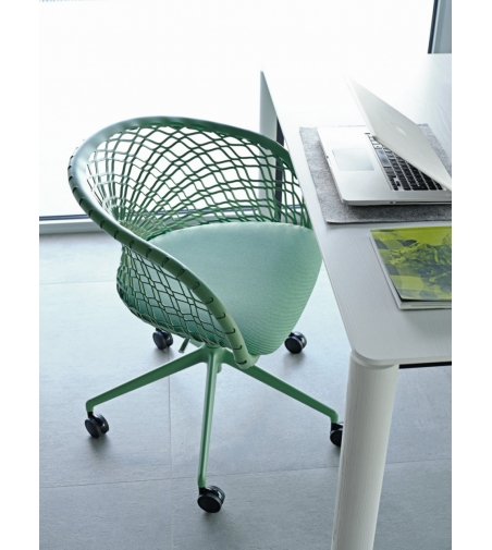 Midj - P47 P GX TS-CU Swivel Armchair