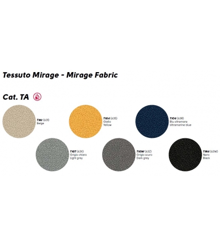 Poltroncina Girevole P47 DP TS-CU - Midj