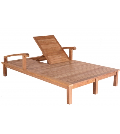 Saint Laurent Double Sunbed - Il Giardino Di Legno