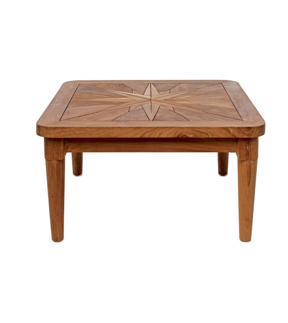 Mistral Saint Laurent Quadratischer Couchtisch - Il Giardino Di Legno