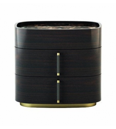 Daytona Table de Chevet 3 tiroirs Mayfair