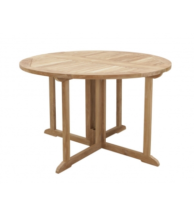 Mesa Redonda Plegable Telemaco - Il Giardino Di Legno