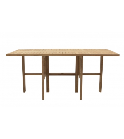 Mesa Rectangular Plegable Telemaco - Il Giardino Di Legno