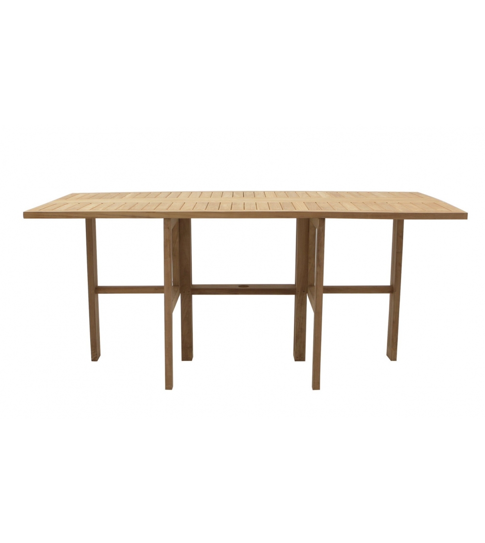 Mesa Rectangular Plegable Telemaco - Il Giardino Di Legno