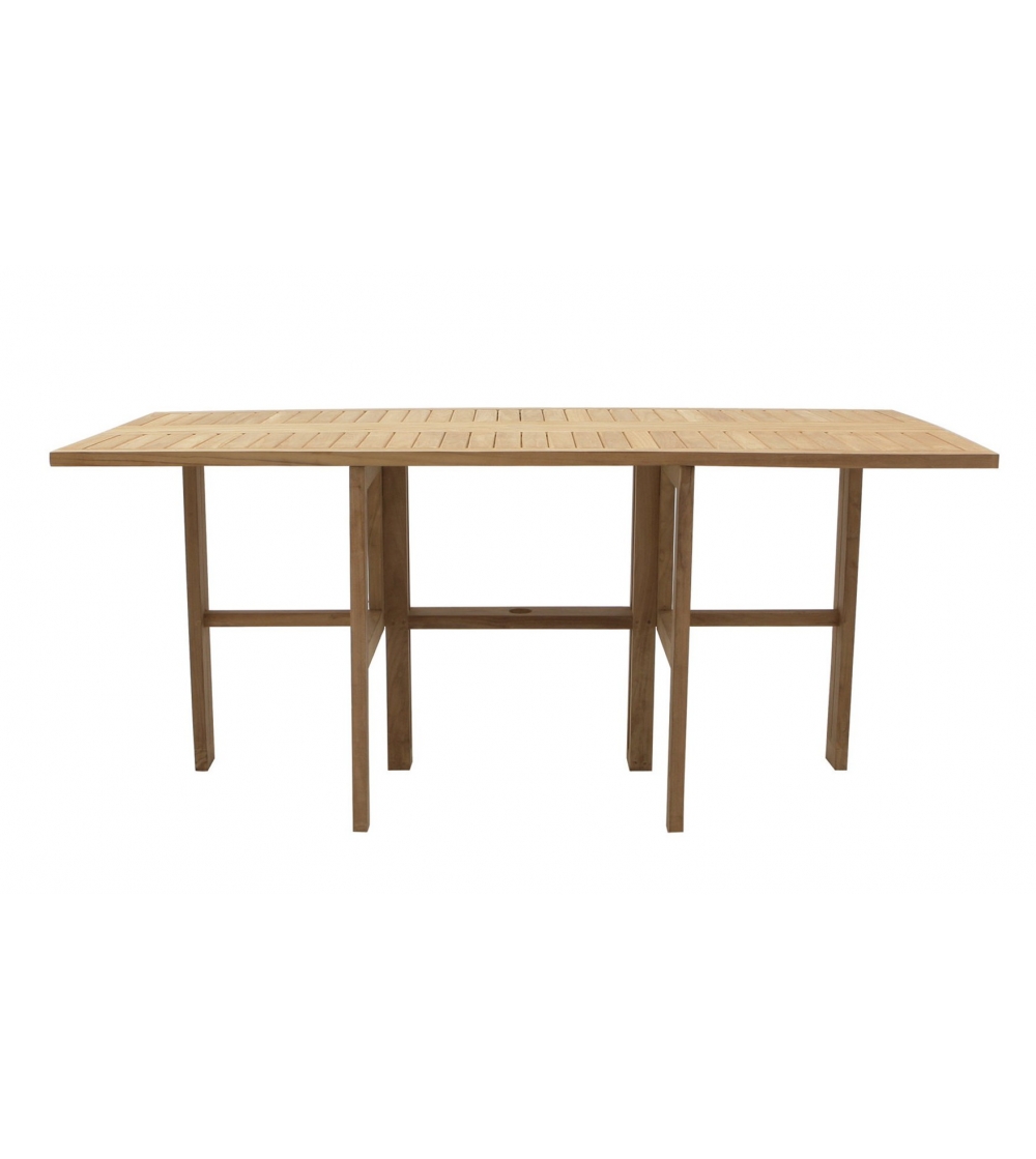 Telemaco Rectangular Folding Table - Il Giardino Di Legno