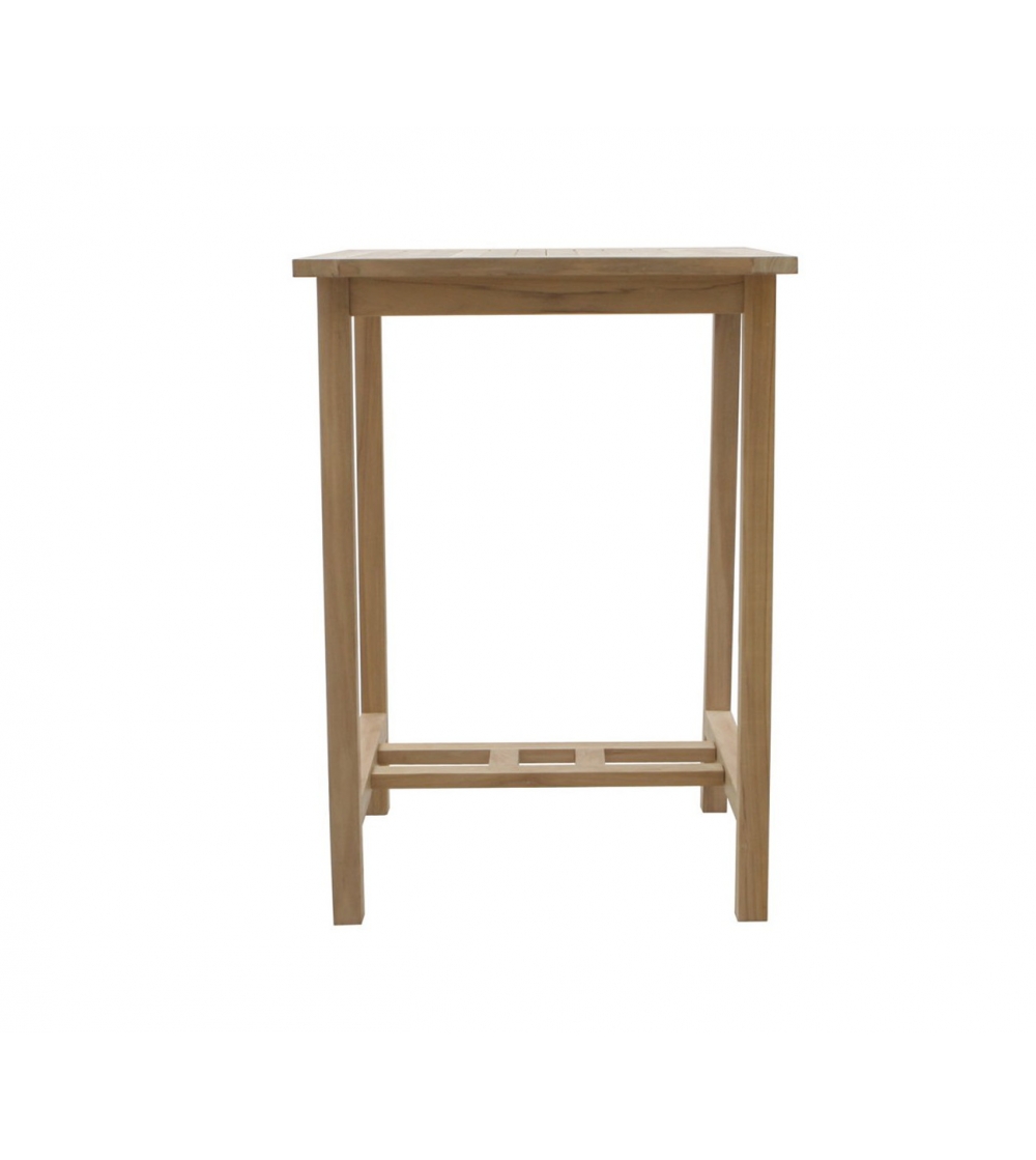 Savana Bar Square Table - Il Giardino Di Legno