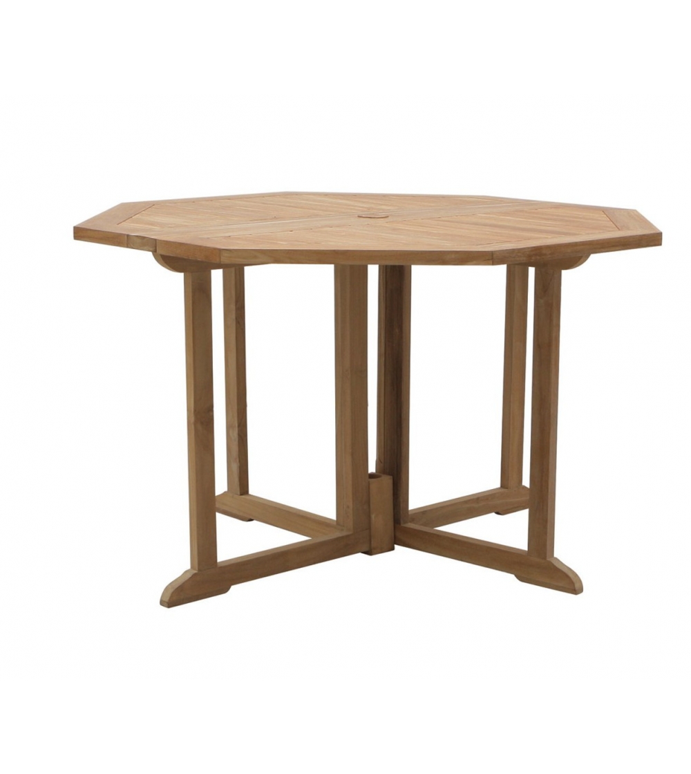 Telemaco Folding Octagonal Table - Il Giardino Di Legno