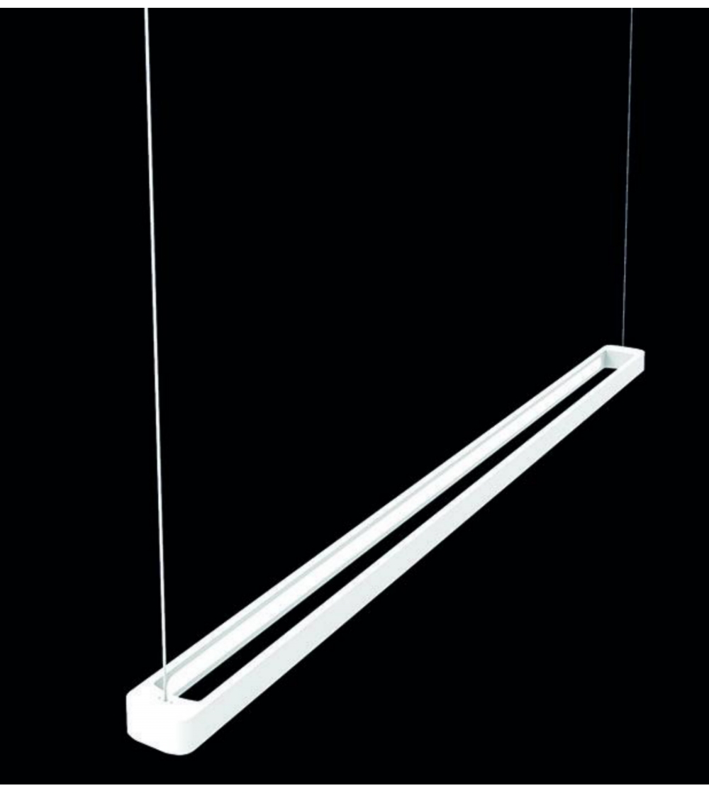 Suspension Lamp Stripe - Zafferano
