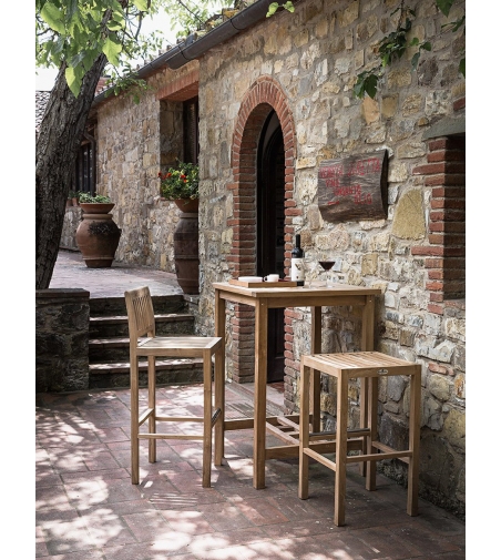 Savana Bar Stool - Il Giardino Di Legno