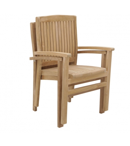 Onda Stackable Armchair - Il Giardino Di Legno