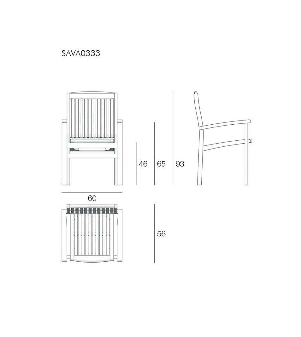 Onda Stackable Armchair - Il Giardino...