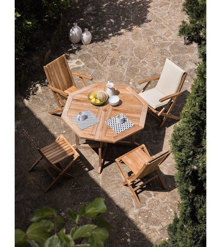 Fauteuil Pliant Onda - Il Giardino Di Legno
