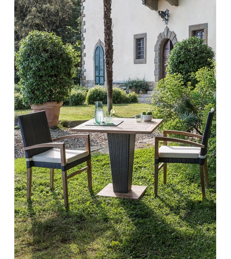 Table Carrée Sentosa - Il Giardino Di Legno