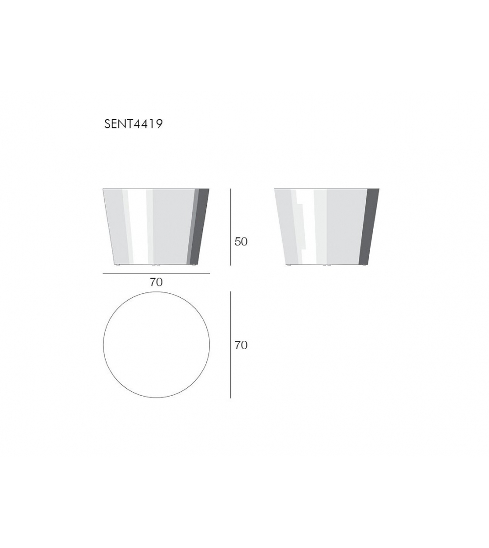 Sentosa Outdoor Round Coffee Table -...