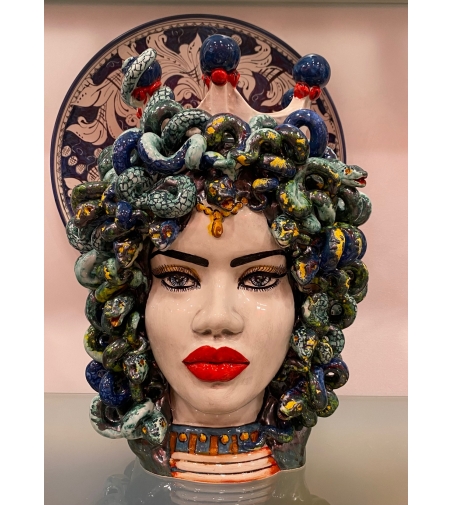 Tête Medusa Ceramiche Artistiche Siciliane - Vinciguerra Shop