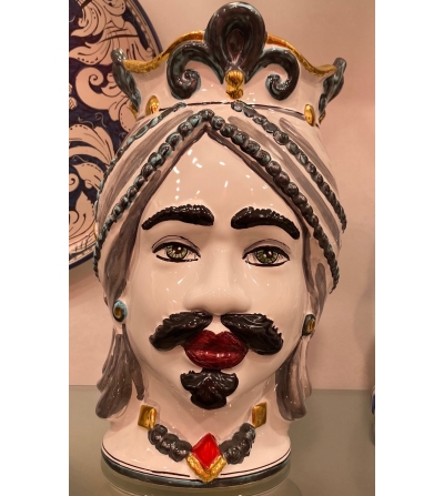 Testa Di Moro Gioiello Ceramiche Artistiche Siciliane -...