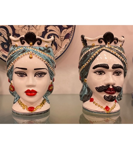 Testa Di Moro Gioiello Ceramiche Artistiche Siciliane - Vinciguerra Shop