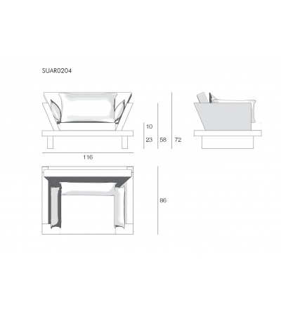 Fauteuil Suar - Il Giardino Di Legno 2