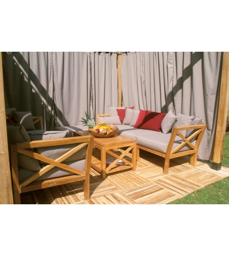 Mesita Rectangular Venezia - Il Giardino Di Legno