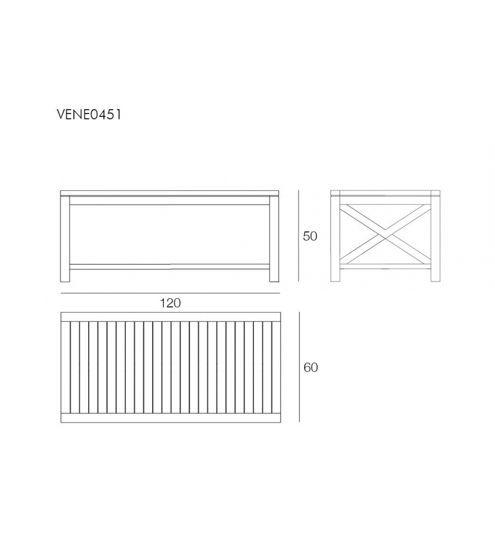 Mesita Rectangular Venezia - Il...