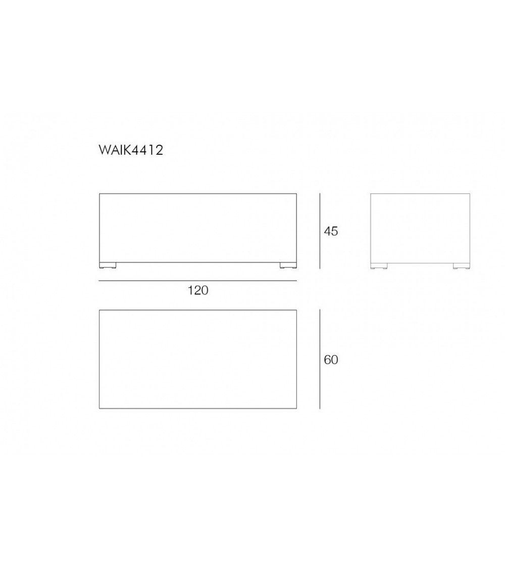 Mesita Rectangular Waikiki - Il...