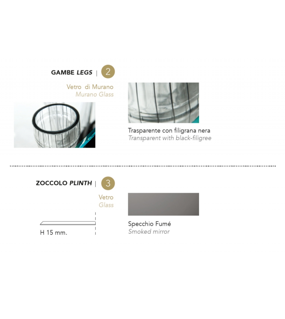 Reflex - Bamboo 72 Bevel Holztisch