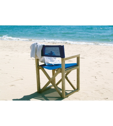 Sedia Regista White Sand - Il Giardino Di Legno