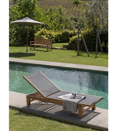 Ombrellone Con Articulación Parà - Il Giardino Di Legno