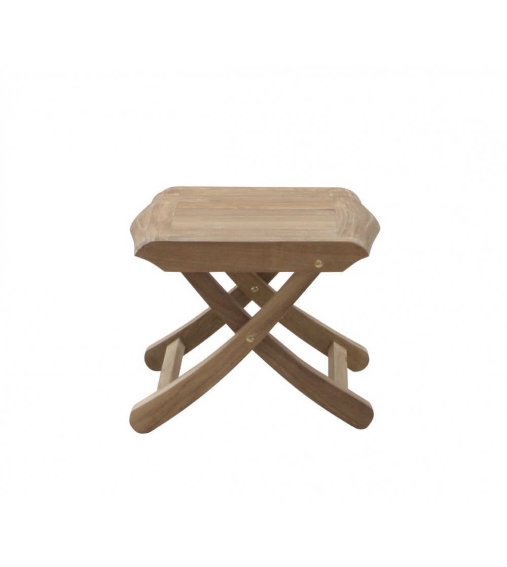 Kaki Folding Coffee Table - Il Giardino Di Legno