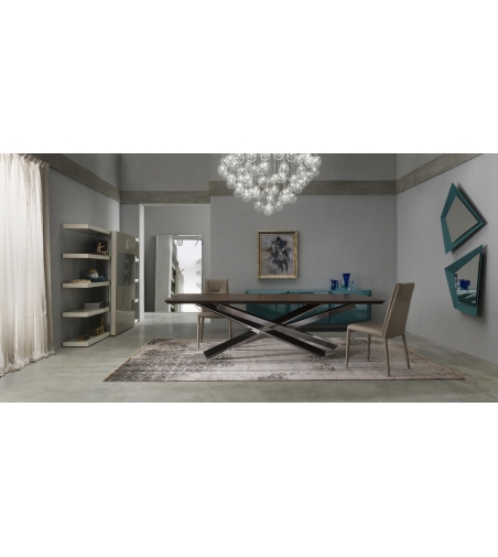 Reflex - Mikado 72 Steel Bevel Holztisch