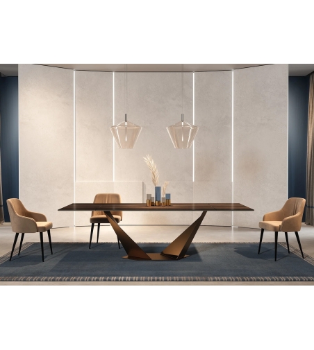 Reflex - Quartz 72 Ausziehbarer Tisch