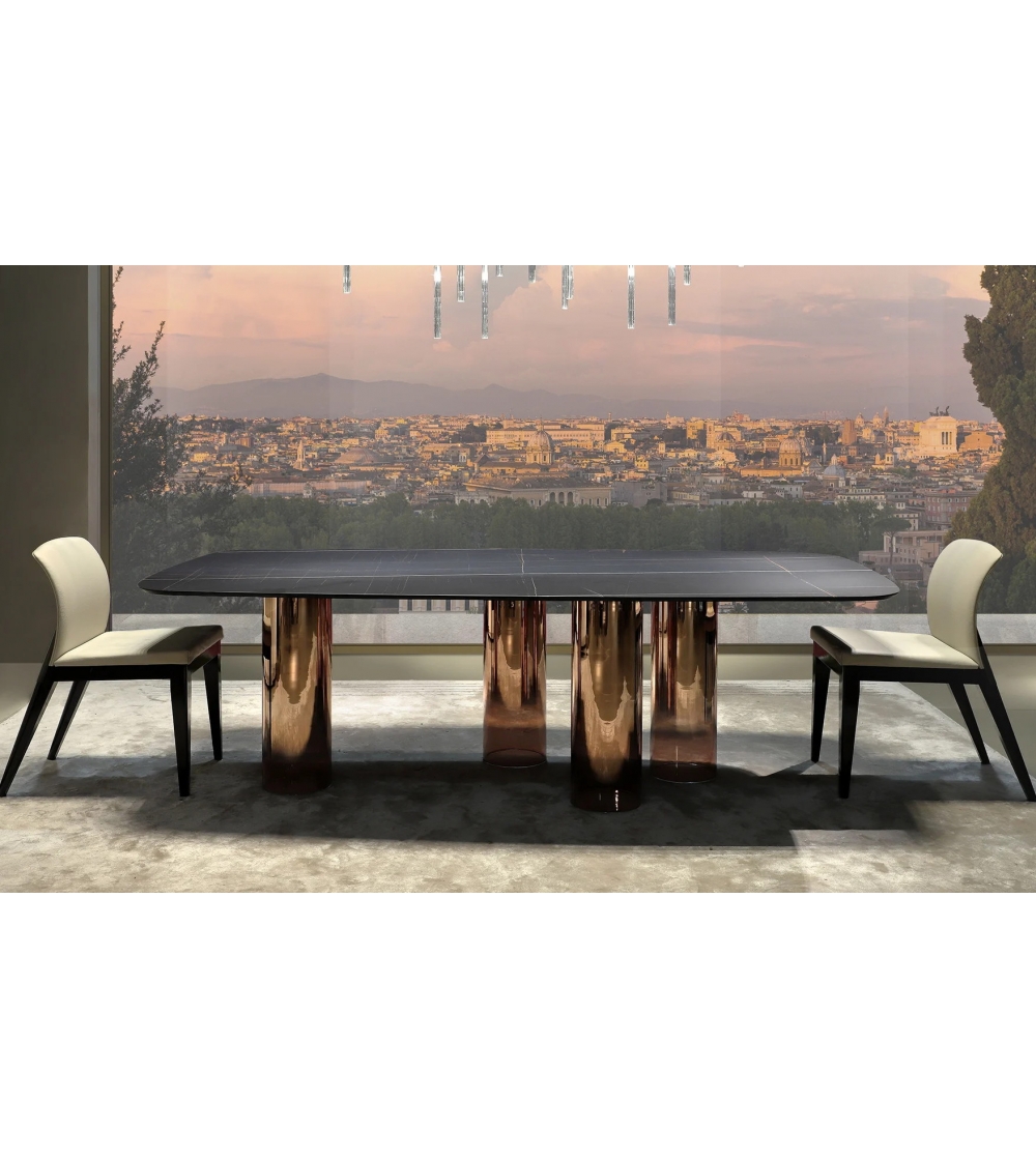 Reflex - Lord of the Rings 72 Table in Murano Glass