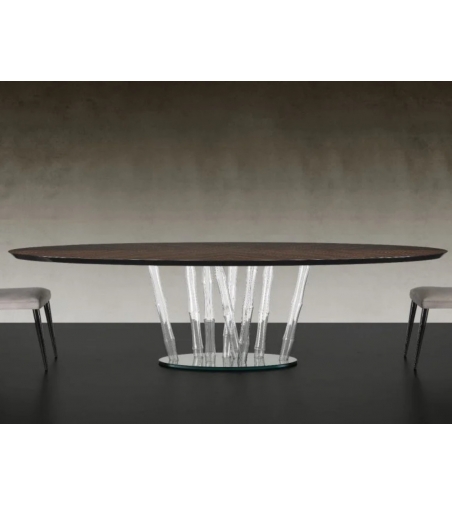 Reflex - Bamboo 72 Bevel Holztisch
