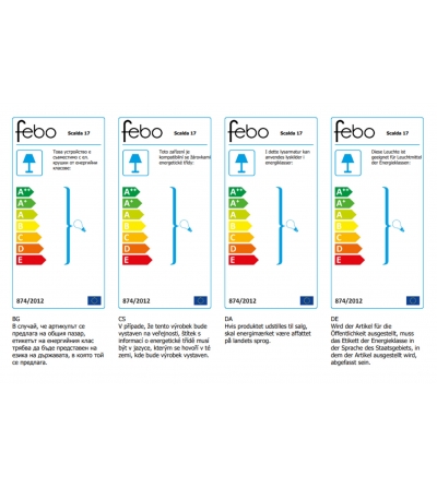 Lampe À Suspension Scalda 17 - Febo Irilux 2