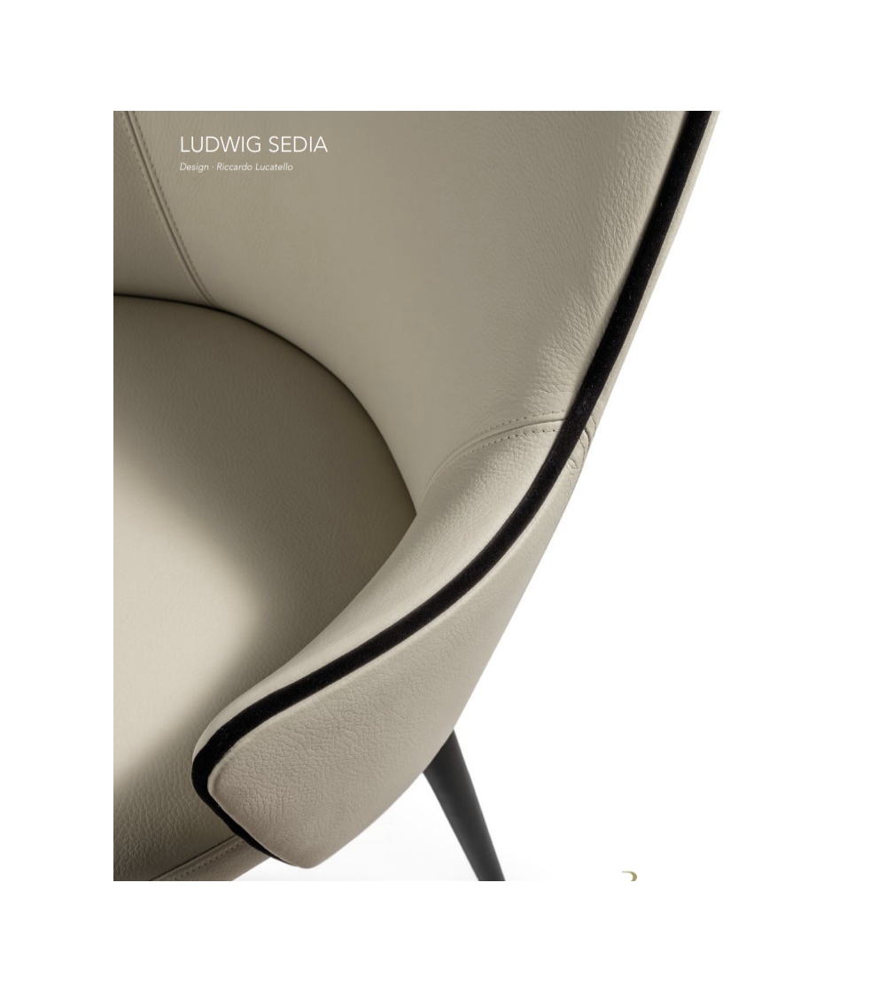 Chaise Ludwig avec Accoudoirs - Reflex