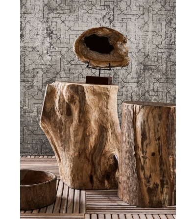Scultura In Legno Pietrificato Decor - Il Giardino Di Legno 2