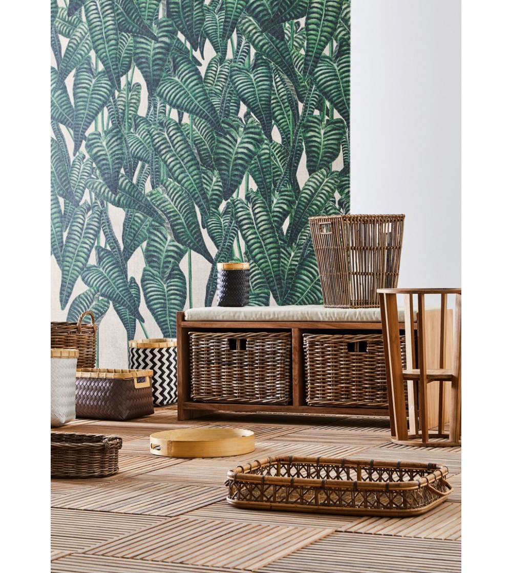Plateau Rond Tissée Decor - Il...