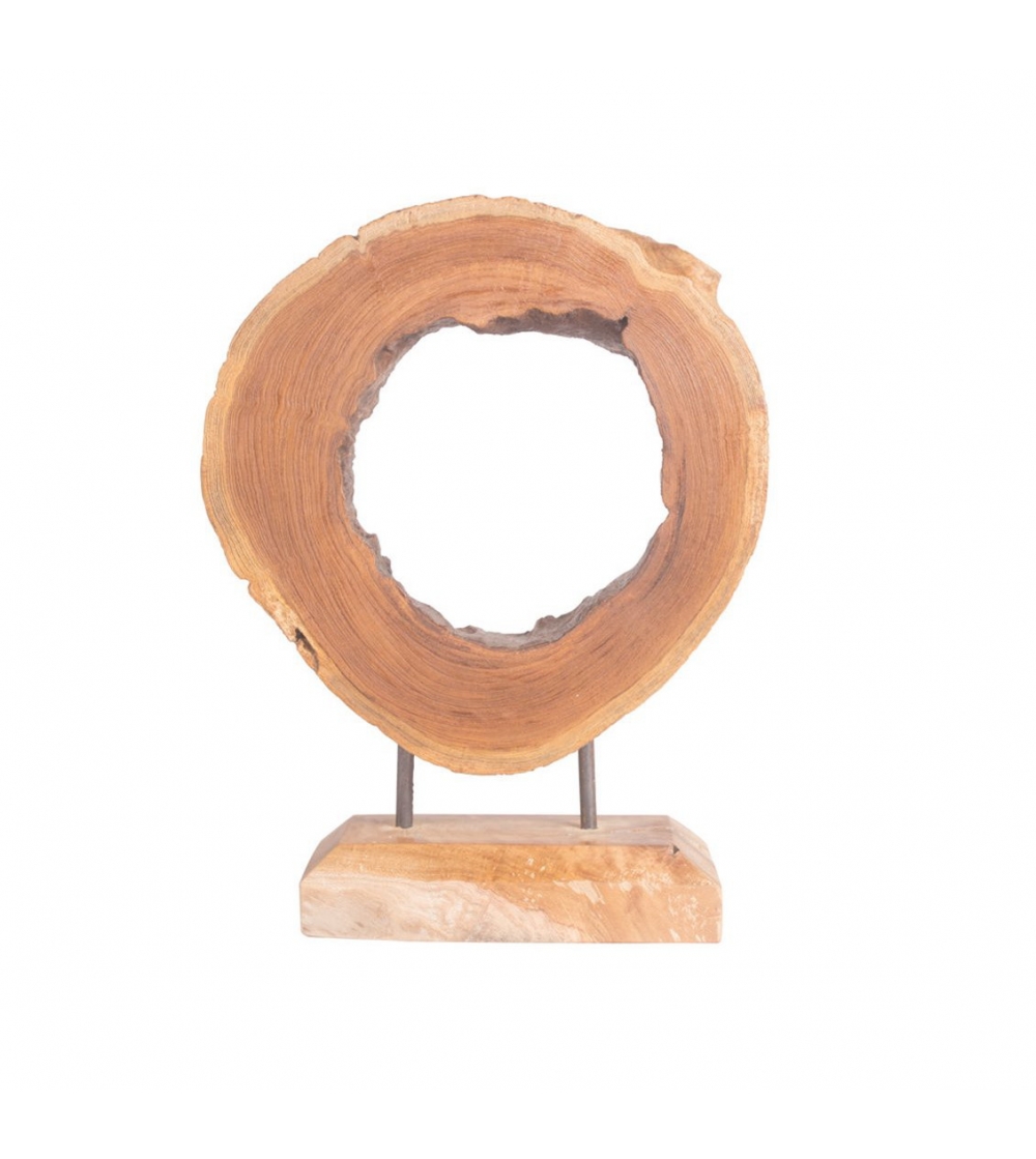 Decor Natural Wooden Sculpture - Il Giardino Di Legno