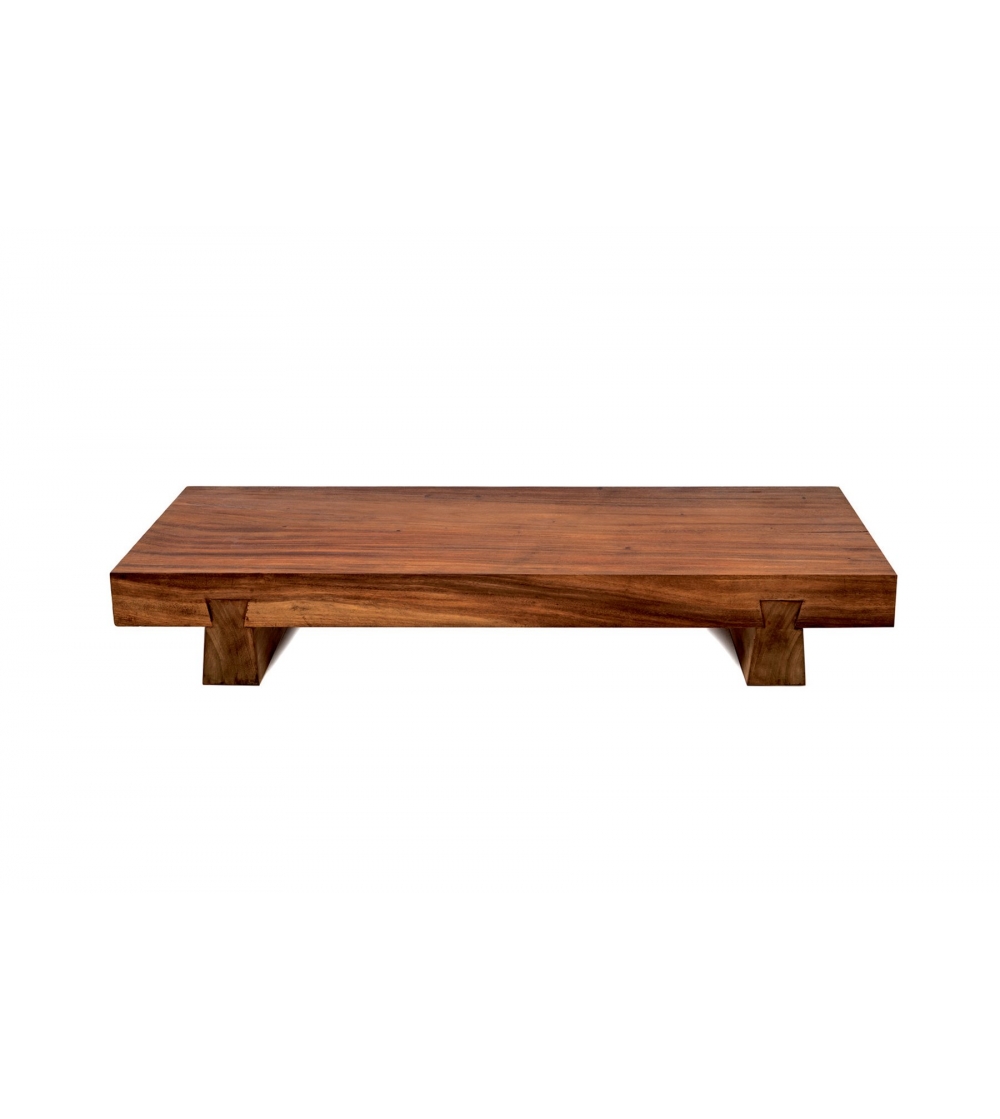 Suar Outdoor Rectangular Coffee Table - Il Giardino Di Legno