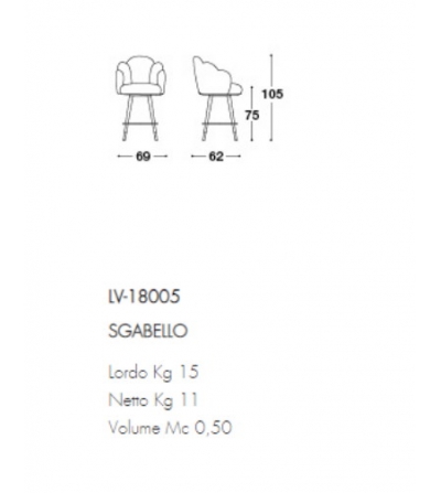 Venere Stool - Luigi Volpi 2