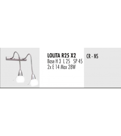 Wandleuchte Lolita R25X2 - Febo Irilux 2