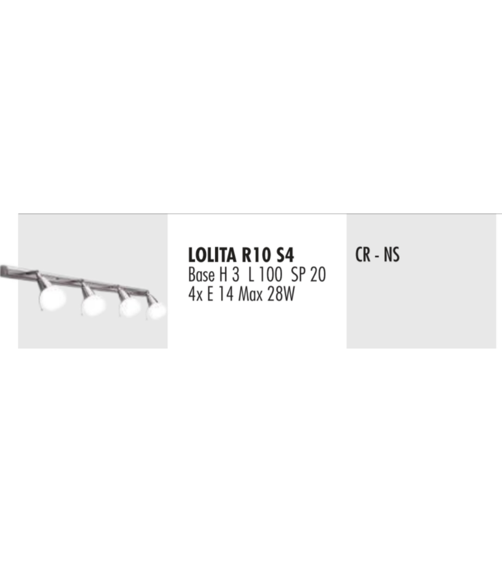 Lámpara De Pared Lolita R10S4 - Febo...